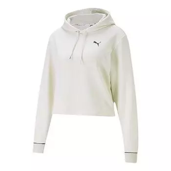 Толстовка style cat hoodie 'white black' Puma, белый