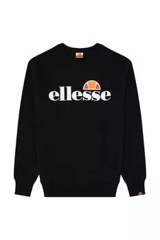 Толстовка Succiso с овальным вырезом и логотипом Ellesse, черный