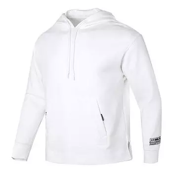 Толстовка summit fleece hoodie 'white' Under Armour, белый