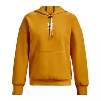 Толстовка summit logo hoodie 'yellow gold' Under Armour, желтый