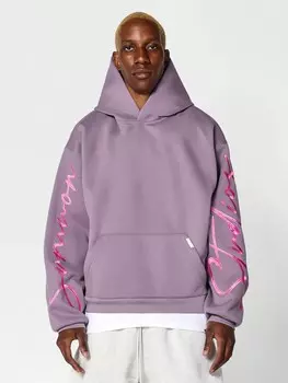 Толстовка Sumwon с вышивкой, фиолетовый