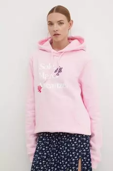 Толстовка Sun Sea Holiday Drivemebikini, розовый
