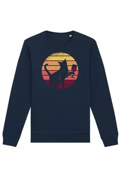 Толстовка Sunset Katze & Rotwein watapparel, темно-синий французский цвет