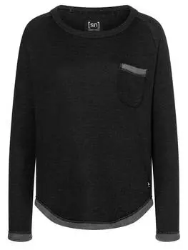 Толстовка super.natural Merino, черный