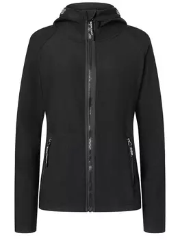 Толстовка super.natural Merino Hoodie, черный