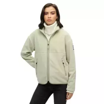 Толстовка Superdry Active Fleece full zip, зеленый