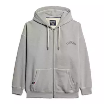 Толстовка Superdry Athletic Ess full zip, серый