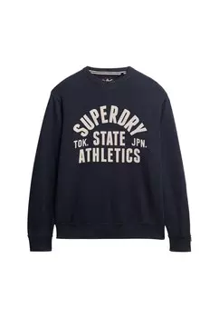 Толстовка Superdry Athletic Essentials, морской синий
