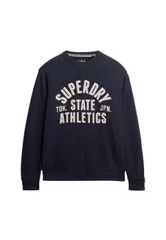Толстовка Superdry Athletic Essentials, темно-синий