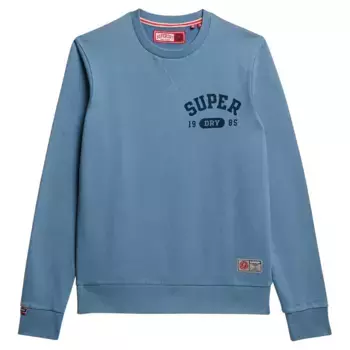 Толстовка Superdry Athletic Printed, синий