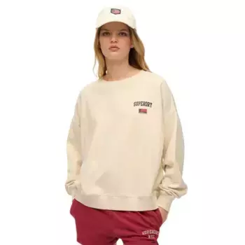 Толстовка Superdry Athletic Relaxed, бежевый