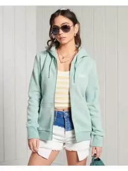 Толстовка Superdry, бирюзовый