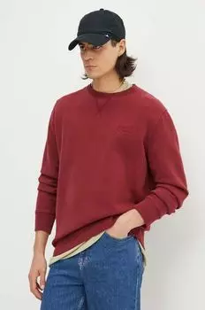 Толстовка Superdry, бордовый