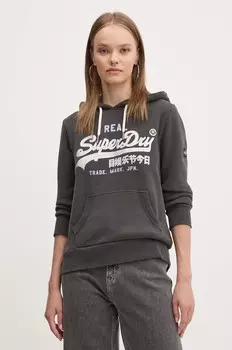 Толстовка Superdry, черный
