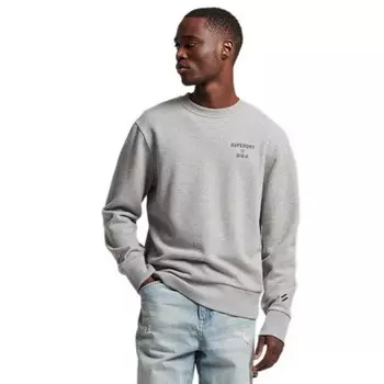 Толстовка Superdry Code Core Sport, серебряный