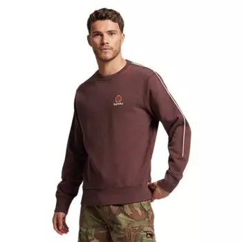 Толстовка Superdry Code Heritage, коричневый
