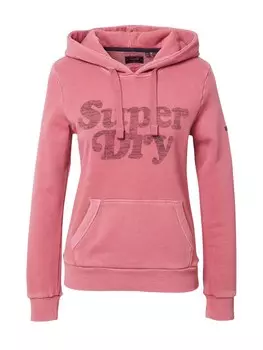 Толстовка Superdry COOPER, цвет Burgundy/Pastel Red