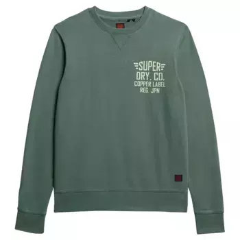 Толстовка Superdry Copper Label Graphic, зеленый