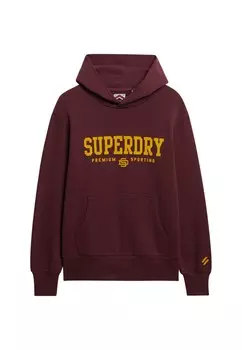 Толстовка Superdry Core, красный