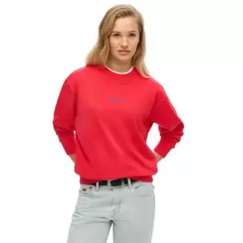 Толстовка Superdry Core Logo City Loose, красный