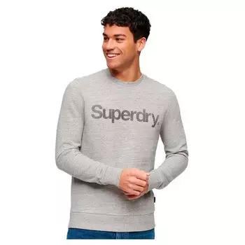 Толстовка Superdry Core Logo City Loose, серый
