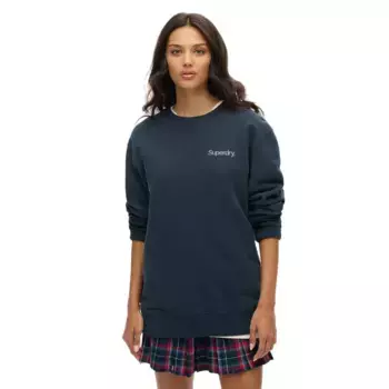 Толстовка Superdry Core Logo City Loose, синий