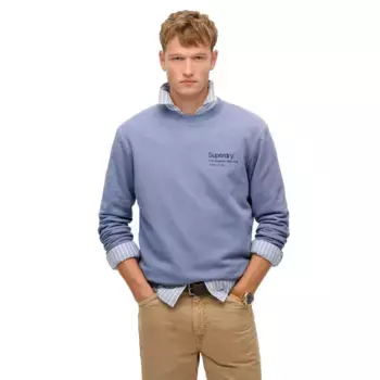 Толстовка Superdry Core Logo City, синий