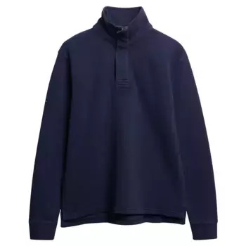 Толстовка Superdry Cotton Classic Pique Henley, синий