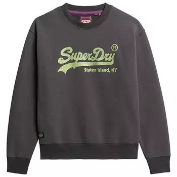 Толстовка Superdry Embellished Vintage Logo, черный