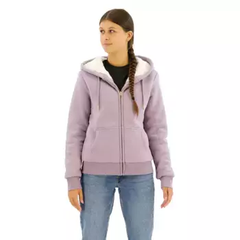 Толстовка Superdry Essential Borg Lined full zip, фиолетовый