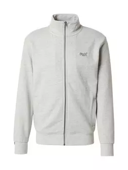 Толстовка Superdry Essential, цвет Dark grey/mottled grey