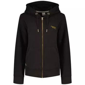 Толстовка Superdry Essential Logo Full Zip, черный