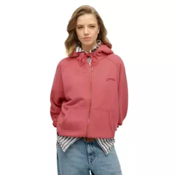 Толстовка Superdry Essential Logo Osz Raglan, красный