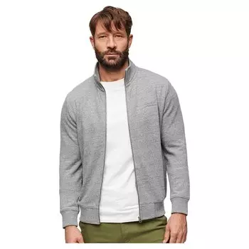 Толстовка Superdry Essential Logo Track Ub Full Zip, серый