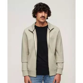 Толстовка Superdry Essential Logo Track Ub Full Zip, бежевый