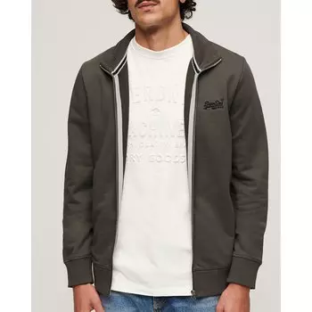 Толстовка Superdry Essential Logo Track Ub Full Zip, серый