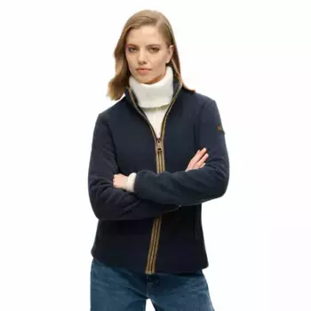 Толстовка Superdry Estate Fleece full zip, синий