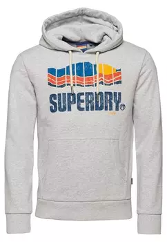Толстовка Superdry Great Outdoors, светло-серый