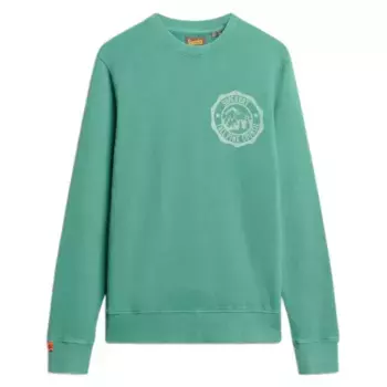 Толстовка Superdry Lo-Fi Outdoor Mono Relaxd, зеленый