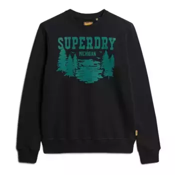 Толстовка Superdry Lo-Fi Outdoors Graphic, черный