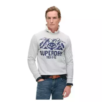 Толстовка Superdry Lo-Fi Outdoors Graphic, серый