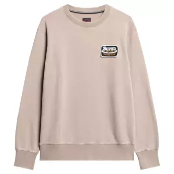 Толстовка Superdry Mechanic Loose Fit, бежевый