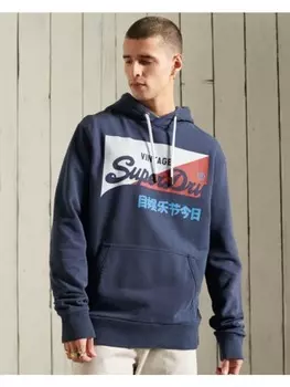 Толстовка Superdry, морской