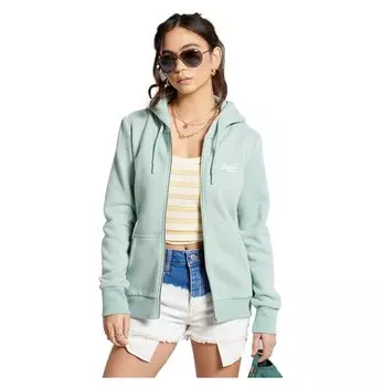 Толстовка Superdry Orange Label Classic Full Zip, серый