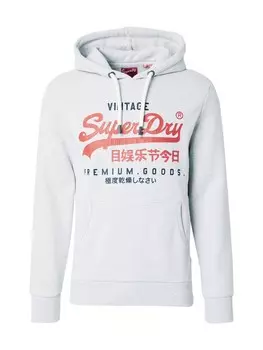Толстовка Superdry, пятнистый серый