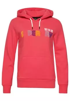 Толстовка Superdry, роза