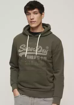 Толстовка Superdry "SD-CLASSIC VL HERITAGE HOODIE", хаки
