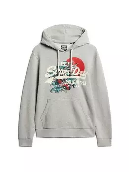 Толстовка Superdry, серый