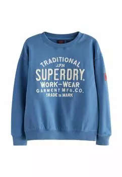 Толстовка Superdry, синий