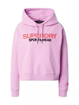 Толстовка Superdry, сиреневый